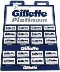 Gillette® Gillette Platinum 100 Scheerbladen ( 20 Pakjes Met 5 Stuks ) -Lichaamsverzorging Winkel 1000x1200 2