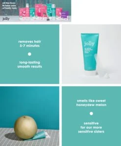 Jolly - Lichaamsontharingscrème - Voordeelverpakking 4 X 200 Ml 18 Jolly - Lichaamsontharingscrème - Voordeelverpakking 4 X 200 Ml -Lichaamsverzorging Winkel 1002x1200 1