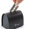 Bamboozy Metalen Doosje Voor Gebruikte Safety Razor Blades Mat Zwart Verzamel Wegwerp