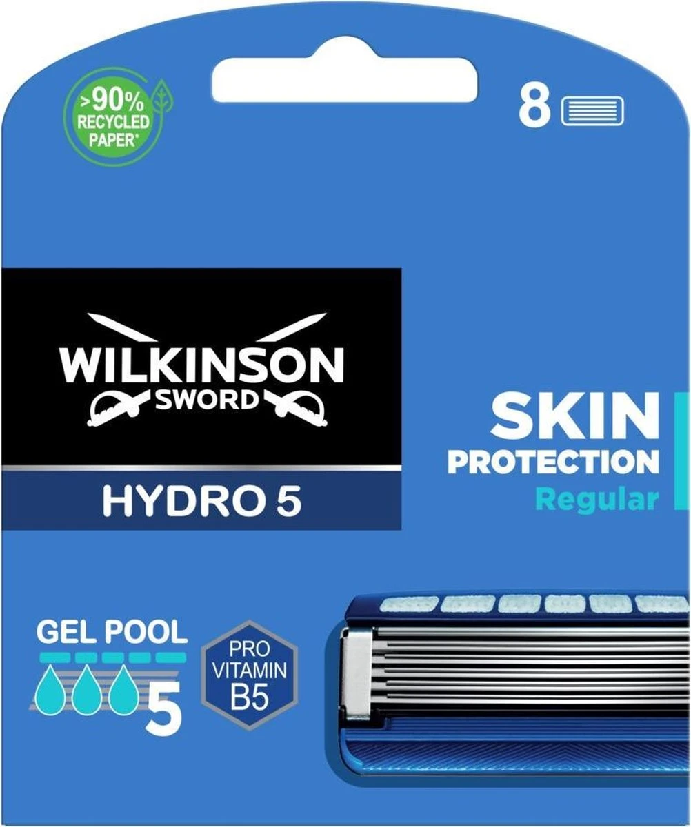 Wilkinson Men Scheermesjes Hydro 5 Skin Protection 8 Stuks 3 Wilkinson Men Scheermesjes Hydro 5 Skin Protection 8 Stuks