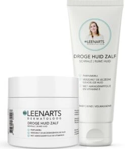 Drs Leenarts Droge Huid Zalf - Huidverzorging - Eczeem - Vitamine E - Zalf - Parfumvrij - 125ml