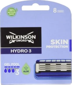 Wilkinson Sword Hydro 3 Scheermesjes Skin Protection 8 Stuks -Lichaamsverzorging Winkel 1008x1200 1