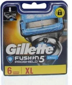 Gillette® Gillette Fusion5 Proshield Chill Scheermesjes Mannen - 6 Stuks -Lichaamsverzorging Winkel 1011x1200 1