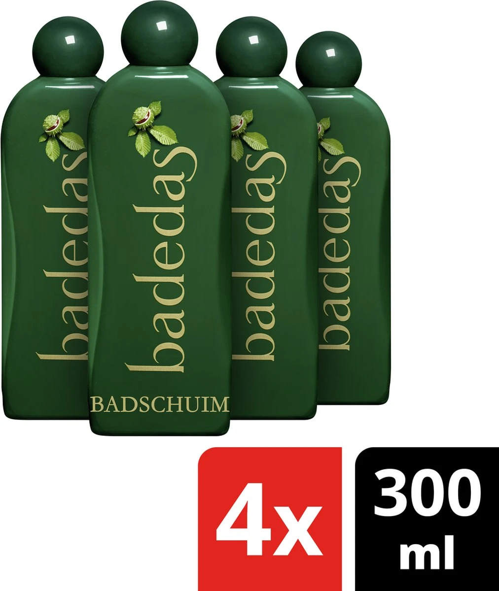 Badedas Classic Badschuim 4 X 300 Ml - Voordeelverpakking 4 Badedas Classic Badschuim 4 X 300 Ml - Voordeelverpakking - Afbeelding 2