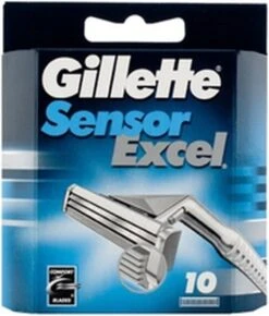 Gillette® Gillette Sensor Excel - 10 Stuks - Scheermesjes -Lichaamsverzorging Winkel 1023x1200 1