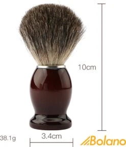 Bolano® Premium Duurzaam Scheerkwast Brown Wood - Klassiek Scheerkwast Voor Mannen En Vrouwen - 100% Soepel Haar Voor Een Optimale Verdeling 13 Bolano® Premium Duurzaam Scheerkwast Brown Wood - Klassiek Scheerkwast Voor Mannen En Vrouwen - 100% Soepel Haar Voor Een Optimale Verdeling -Lichaamsverzorging Winkel 1024x1200 1