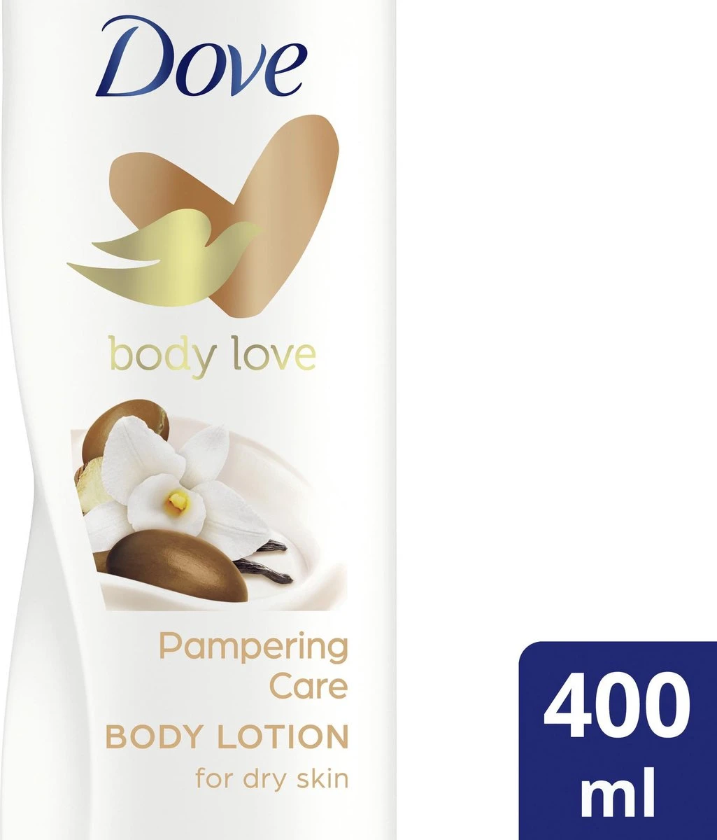 Dove Body Love Pampering Care Bodylotion - 400 Ml 7 Dove Body Love Pampering Care Bodylotion - 400 Ml - Afbeelding 5