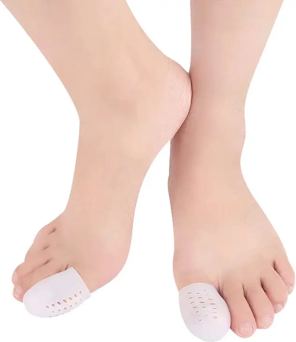 Teenbeschermer - Teenbeschermers Siliconen - Teenbeschermer Kleine Teen - Teenbeschermer Grote Teen - Teenkap - Teenspreider - Er Worden 3 Paar Geleverd - S,M,L - Wit 9 Teenbeschermer - Teenbeschermers Siliconen - Teenbeschermer Kleine Teen - Teenbeschermer Grote Teen - Teenkap - Teenspreider - Er Worden 3 Paar Geleverd - S,M,L - Wit - Afbeelding 7