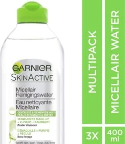 Garnier SkinActive - Micellair Reinigingswater Gemengde Huid - 3 X 400ml - Micellair Water Voordeelverpakking -Lichaamsverzorging Winkel 1041x1200 1