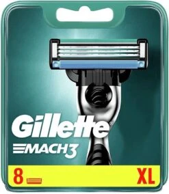 Gillette® Gillette Mach 3 - 8 Stuks - Scheermesjes 10 Gillette® Gillette Mach 3 - 8 Stuks - Scheermesjes -Lichaamsverzorging Winkel 1044x1200
