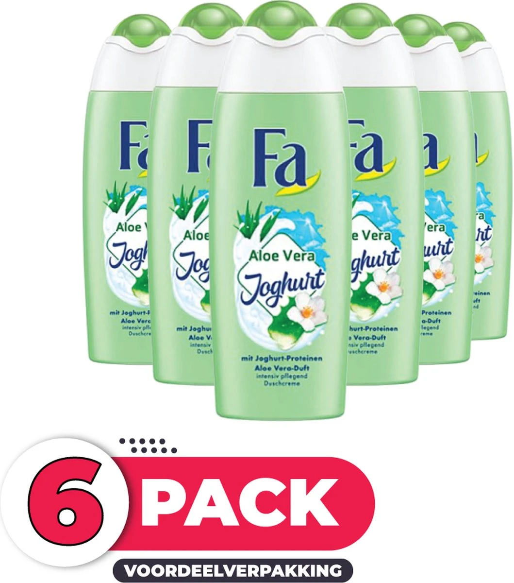 Fa Yoghurt Aloe Vera Douchegel 6x 250ml - Grootverpakking 12 Fa Yoghurt Aloe Vera Douchegel 6x 250ml - Grootverpakking - Afbeelding 10