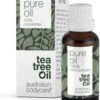 Australian Bodycare Pure Tea Tree Olie 30 Ml - 100% Puur Natuurlijke Tea Tree Olie Uit Australië Tegen Huidproblemen - Houdt De Goede Flora Op De Huid In Balans - Effectief Bij Jeugdpuistjes En Pukkeltjes -Lichaamsverzorging Winkel 1060x1200