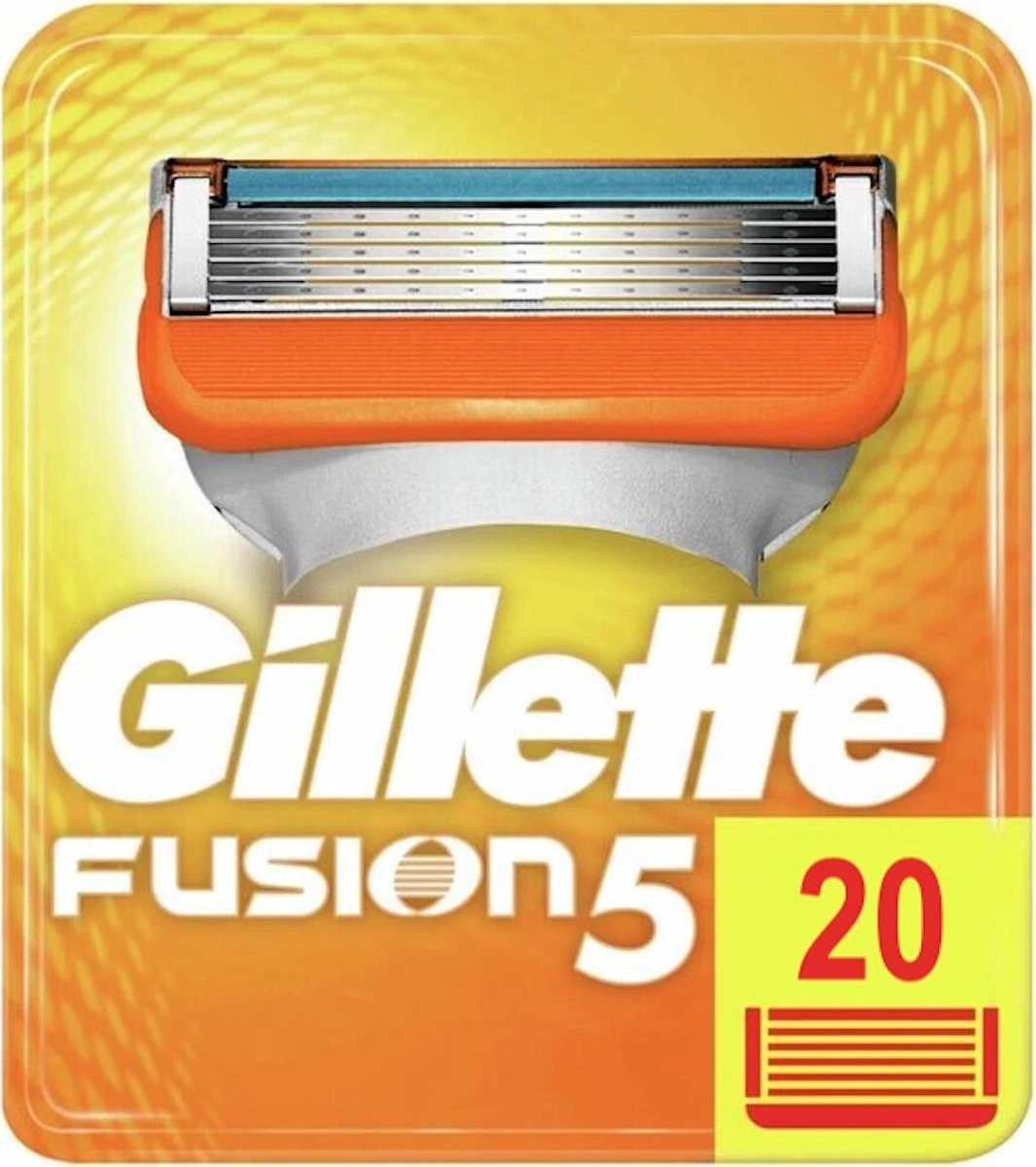 Gillette® Gillette Fusion 5 - 20 Stuks - Scheermesjes 9 Gillette® Gillette Fusion 5 - 20 Stuks - Scheermesjes - Afbeelding 7