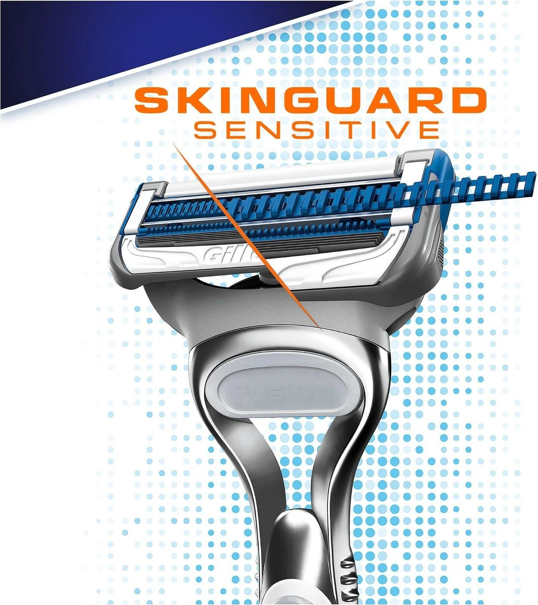 Gillette® Gillette Skinguard Sensitive Scheermesjes Mannen - 8 Stuks 6 Gillette® Gillette Skinguard Sensitive Scheermesjes Mannen - 8 Stuks - Afbeelding 4
