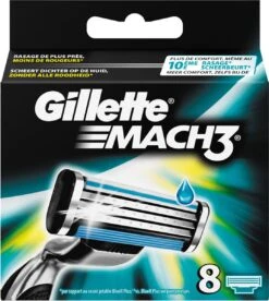 Gillette® Gillette Mach3 - 8 Stuks - Scheermesjes 9 Gillette® Gillette Mach3 - 8 Stuks - Scheermesjes -Lichaamsverzorging Winkel 1072x1200 2