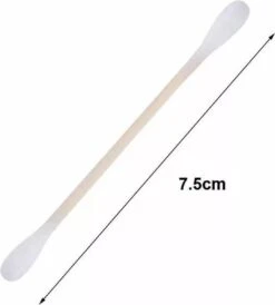 Merkloos Wattenstaafjes Hout - Bamboe - 2x100 St -Lichaamsverzorging Winkel 1080x1200 2