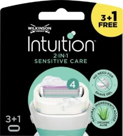 Wilkinson Intuition Sensitive Care 4 Scheermesjes - Navulling 18 Wilkinson Intuition Sensitive Care 4 Scheermesjes - Navulling -Lichaamsverzorging Winkel 1081x1200 2