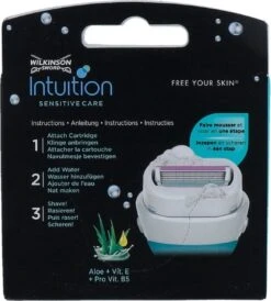 Wilkinson Intuition Sensitive Care 4 Scheermesjes - Navulling 20 Wilkinson Intuition Sensitive Care 4 Scheermesjes - Navulling -Lichaamsverzorging Winkel 1083x1200 2
