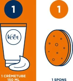 Veet Men Ontharingscrème - Gevoelige Huid - In Douche - 2 X 150 Ml -Lichaamsverzorging Winkel 1084x1200 2