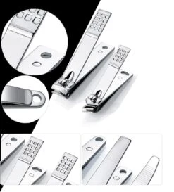 7-delige Pedicure En Manicure Set - Nagelknipper - Pedicureset - Nagelvijl - Nageltang - Kalknagel - Teennagelknipper -Lichaamsverzorging Winkel 1084x1200