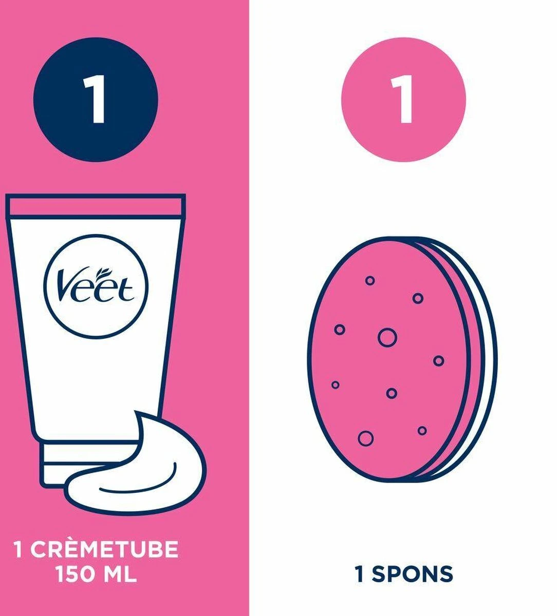 Veet - Ontharingscrème - Gevoelige Huid - In Douche - 150 Ml 5 Veet - Ontharingscrème - Gevoelige Huid - In Douche - 150 Ml - Afbeelding 3