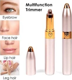 Draagbare Wenkbrauw Epilator - Haar Remover Pen - USB Trimmer -Lichaamsverzorging Winkel 1085x1200 13