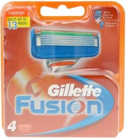 Gillette® Gillette Fusion - 4 Stuks - Scheermesjes 17 Gillette® Gillette Fusion - 4 Stuks - Scheermesjes -Lichaamsverzorging Winkel 1094x1200 10
