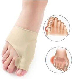 Hallux Valgus - Teenspreider - Teencorrector - Hallux Valgus Grote Teencorrector - Sok 2 Stuks -Lichaamsverzorging Winkel 1094x1200