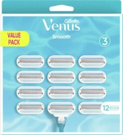 Gillette Venus Smooth Scheermesjes Voor Vrouwen - 12 Navulmesjes