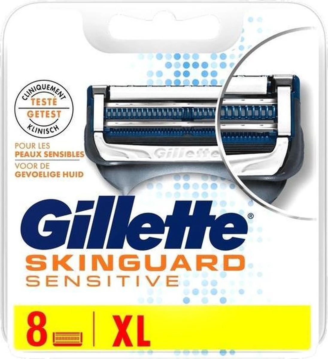 Gillette® Gillette Skinguard Sensitive Scheermesjes Mannen - 8 Stuks 12 Gillette® Gillette Skinguard Sensitive Scheermesjes Mannen - 8 Stuks - Afbeelding 10