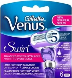 Gillette Venus Swirl Extra Glad Scheermesjes Vrouwen - 6 Stuks -Lichaamsverzorging Winkel 1097x1200 7