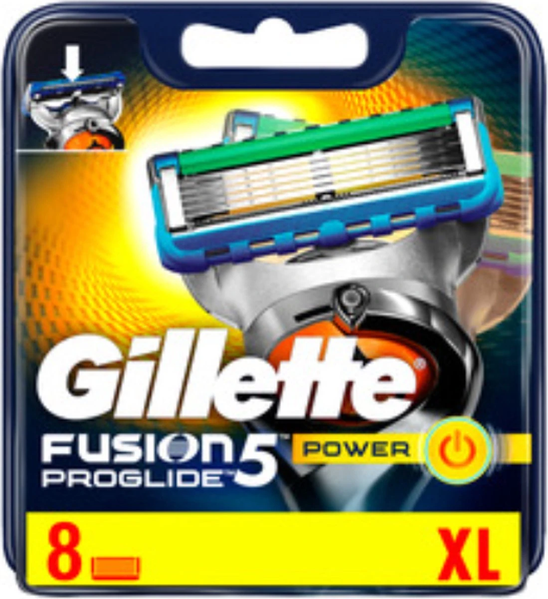 Gillette® Gillette Fusion ProGlide Power Scheermesjes 8st 3 Gillette® Gillette Fusion ProGlide Power Scheermesjes 8st