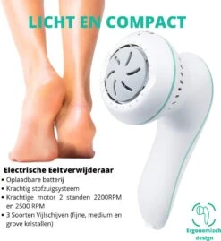 Forgoods Elektrische Eelt Verwijderaar Met Stofzuigsysteem - Eeltverwijderaar - USB Oplaadbaar - Krachtigste Motor Op De Markt - IPX7 Waterbestendig - Voetvijl - Inclusief Adapter - Extra 2 Sets Vijlschijven - Model 2023 13 Forgoods Elektrische Eelt Verwijderaar Met Stofzuigsysteem - Eeltverwijderaar - USB Oplaadbaar - Krachtigste Motor Op De Markt - IPX7 Waterbestendig - Voetvijl - Inclusief Adapter - Extra 2 Sets Vijlschijven - Model 2023 -Lichaamsverzorging Winkel 1100x1200