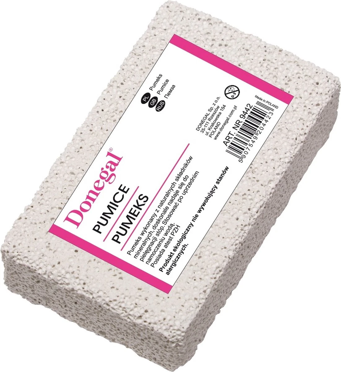 Donegal Natuurlijke Puimsteen - 9442 3 Donegal Natuurlijke Puimsteen - 9442