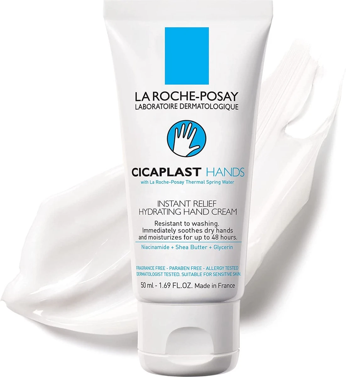 La Roche-Posay Cicaplast Handcrème - 50ml - Beschadigde Huid 20 La Roche-Posay Cicaplast Handcrème - 50ml - Beschadigde Huid - Afbeelding 18