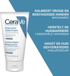 CeraVe - Reparative Handcream - Handcrème - Tegen Droge En Ruwe Handen - 50 Ml 17 CeraVe - Reparative Handcream - Handcrème - Tegen Droge En Ruwe Handen - 50 Ml -Lichaamsverzorging Winkel 1105x1200
