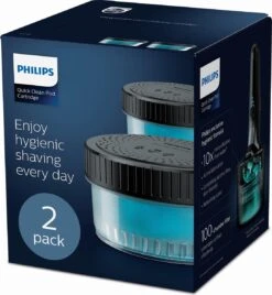 Philips CC12/50 - Quick Clean Pod Cartridge - Scheerapparaatreiniging - 2 Stuks -Lichaamsverzorging Winkel 1107x1200 3