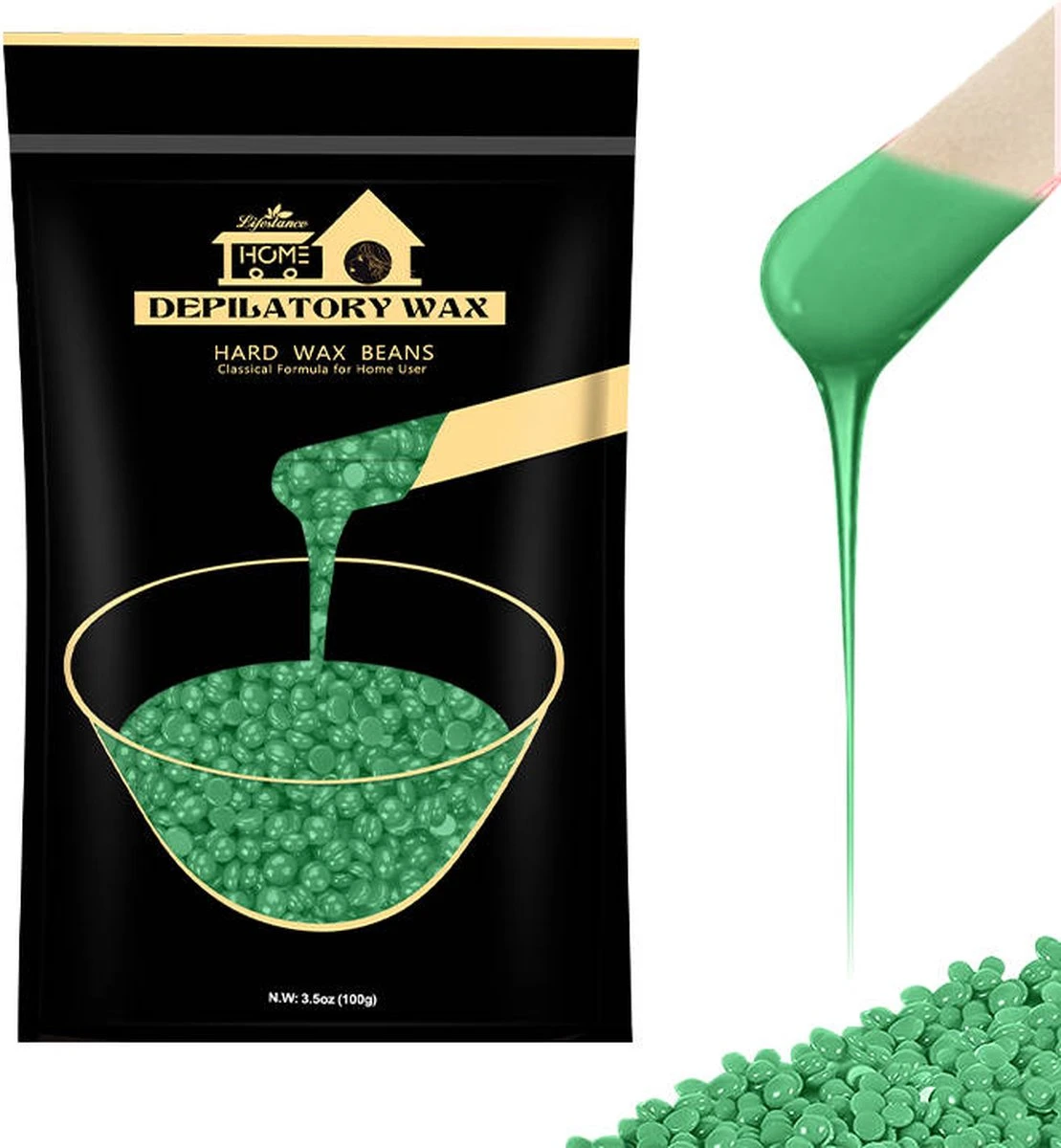 Lifestance Wax Kit - Wax Apparaat - Wax Beans - Wax Heater - Parels - Spatels - Ontharen - Waxen - Harsen - Moederdag Cadeautje - Zwart 11 Lifestance Wax Kit - Wax Apparaat - Wax Beans - Wax Heater - Parels - Spatels - Ontharen - Waxen - Harsen - Moederdag Cadeautje - Zwart - Afbeelding 9