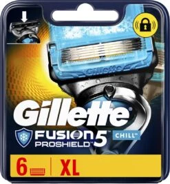 Gillette® Gillette Fusion5 Proshield Chill Scheermesjes Mannen - 6 Stuks -Lichaamsverzorging Winkel 1111x1200 3