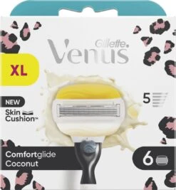 Gillette Venus Comfortglide Luipaard - Voor Een Gladde Scheerbeurt - 6 Navulmesjes -Lichaamsverzorging Winkel 1112x1200 2