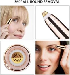 Draagbare Wenkbrauw Epilator - Haar Remover Pen - USB Trimmer -Lichaamsverzorging Winkel 1115x1200 9