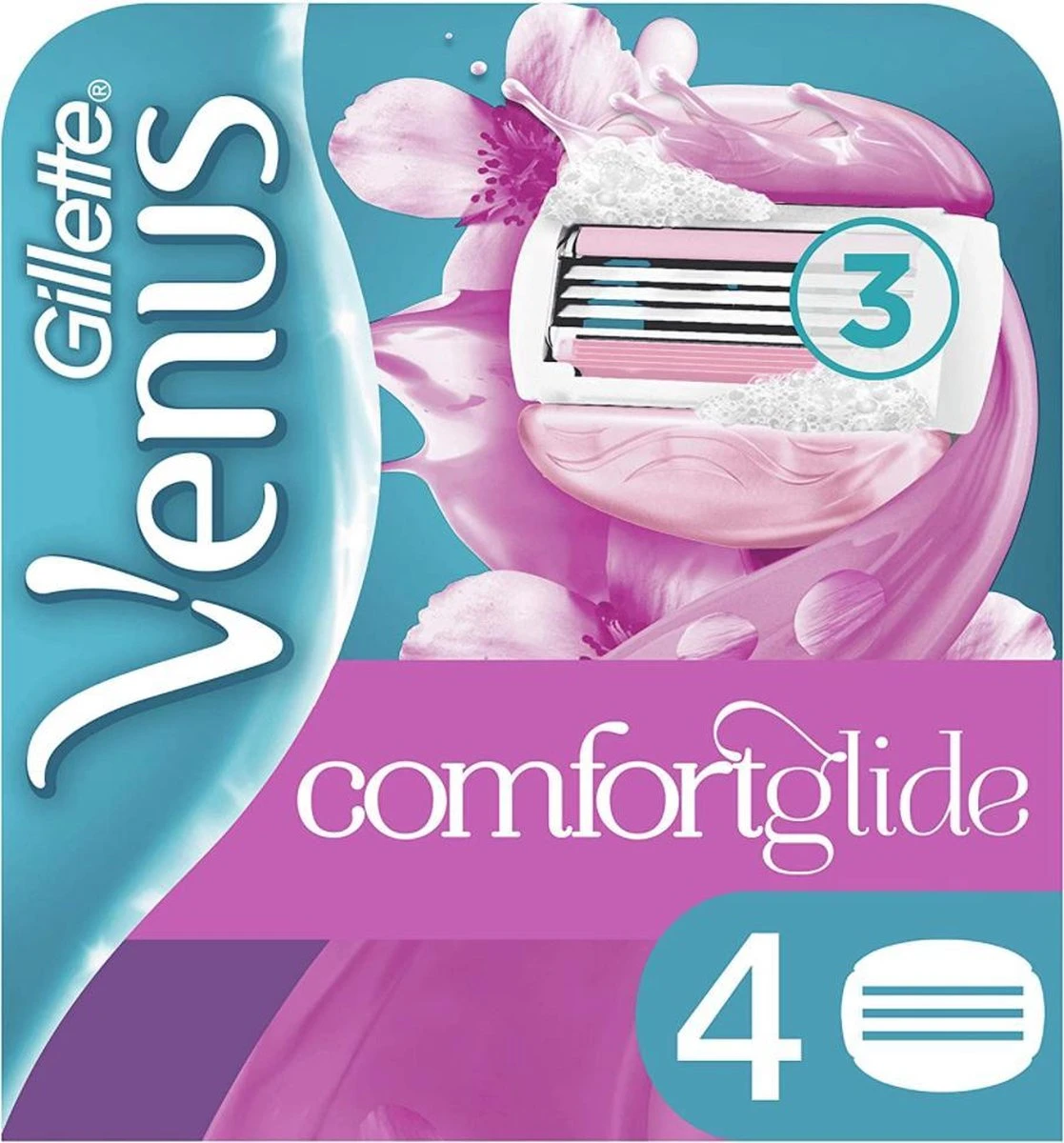 Gillette Venus Breeze Scheermesjes Vrouwen - Comfortglide 4 Stuks - Spa Breeze 4 Gillette Venus Breeze Scheermesjes Vrouwen - Comfortglide 4 Stuks - Spa Breeze - Afbeelding 2