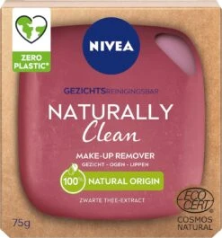 NIVEA Naturally Clean Face Bar Make Up Remover 75 Gr -Lichaamsverzorging Winkel 1118x1200 1