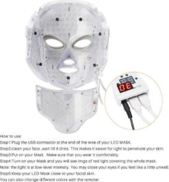 JTEX® - Professioneel LED Masker - Gezichtsmasker - Face Mask - Lichttherapie - 7 Soorten Behandelingen - Anti Rimpel - Anti Acne Huidverzorging - Skin Cleaner - Masker - Anti Aging Mask - Gezichtsbehandeling - New Generation - LED Masker 13 JTEX® - Professioneel LED Masker - Gezichtsmasker - Face Mask - Lichttherapie - 7 Soorten Behandelingen - Anti Rimpel - Anti Acne Huidverzorging - Skin Cleaner - Masker - Anti Aging Mask - Gezichtsbehandeling - New Generation - LED Masker -Lichaamsverzorging Winkel 1119x1200 2