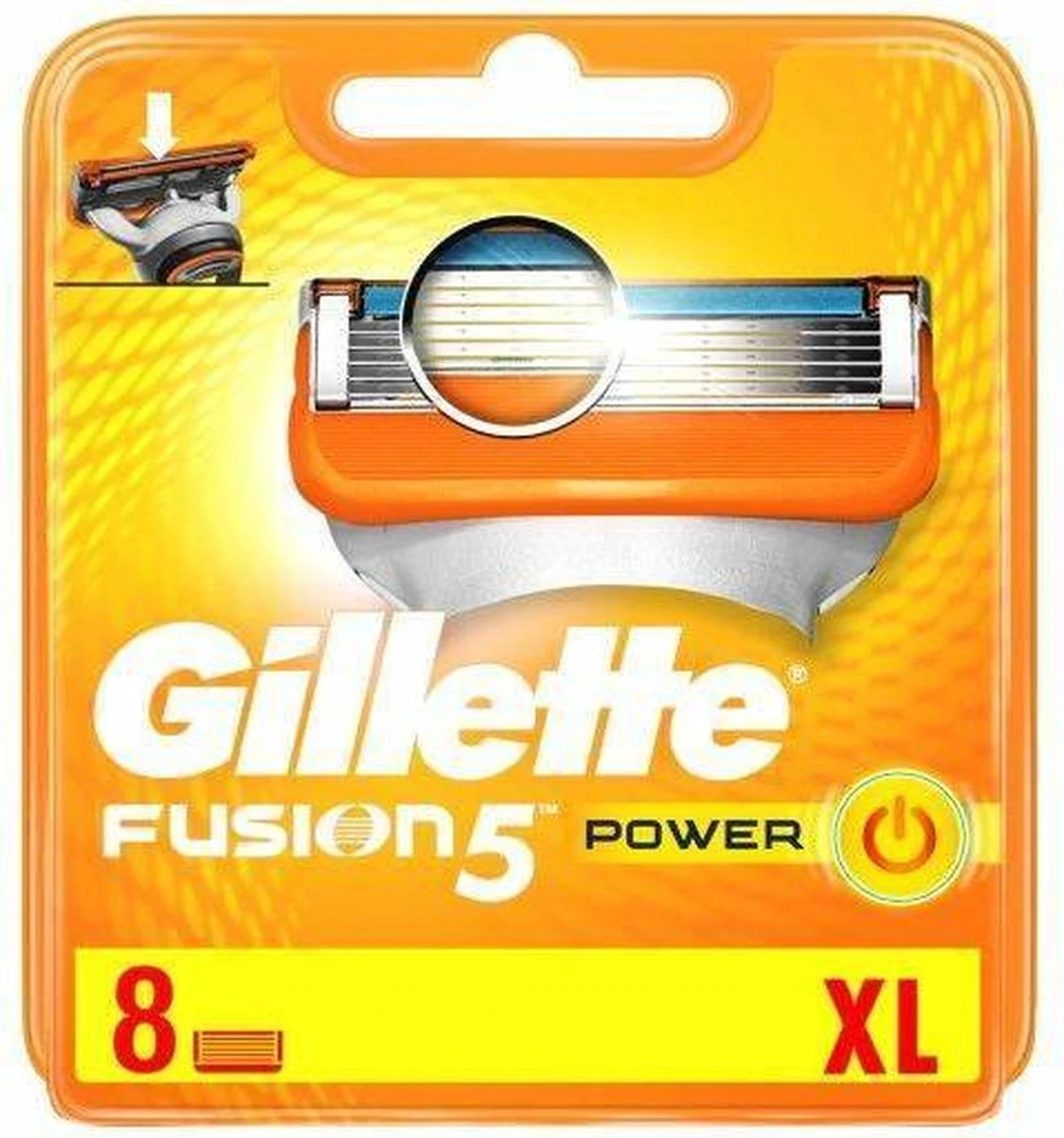 Gillette® Gillette Fusion5 Power Scheermesjes 8 Stuks 4 Gillette® Gillette Fusion5 Power Scheermesjes 8 Stuks - Afbeelding 2