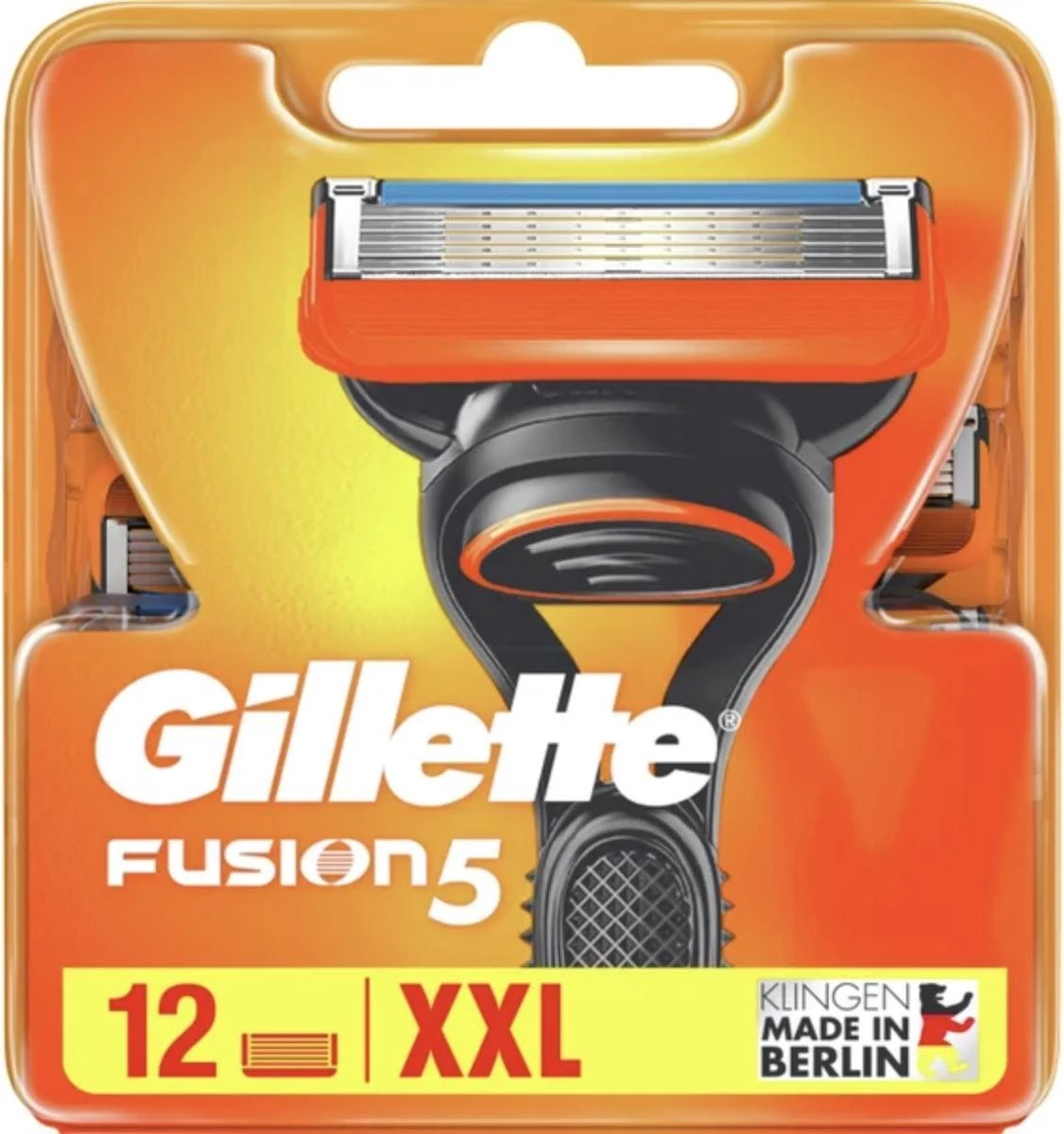 Gillette® Gillette Fusion5 Scheermesjes Voor Mannen - 12 Navulmesjes - XXL Voordeelverpakking 3 Gillette® Gillette Fusion5 Scheermesjes Voor Mannen - 12 Navulmesjes - XXL Voordeelverpakking