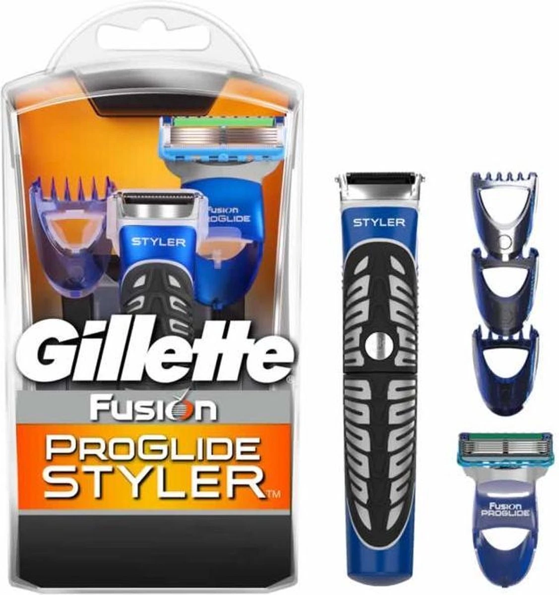 Gillette® Gillette Fusion ProGlide 3 In 1 Styler - Scheersysteem Mannen 4 Gillette® Gillette Fusion ProGlide 3 In 1 Styler - Scheersysteem Mannen - Afbeelding 2