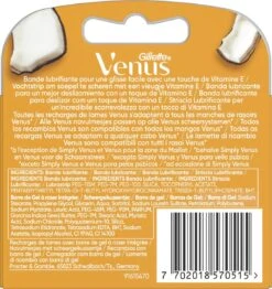 Gillette Venus Comfortglide Coconut Scheermesjes Voor Vrouwen - 3 Navulmesjes -Lichaamsverzorging Winkel 1131x1200