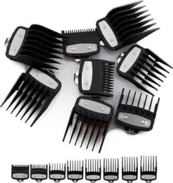 Opzetkammen Geschikt Voor Wahl Tondeuse Set 8 Stuks + Tondeuse Olie - Opzetkammen Voor Tondeuse