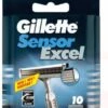 Gillette® Gillette Sensor Excel - 10 Stuks - Scheermesjes -Lichaamsverzorging Winkel 1136x1200 11